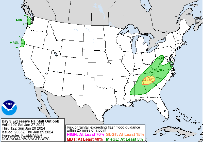 Excessive Rainfall Outlook